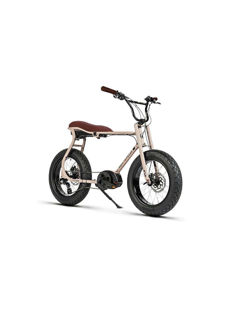 Ruff Cycles Lil'Buddy Men's E-Bike, Bosch Active Line Motor, Fano Grey, Cruiser Style, Fat Tyres - Image 2